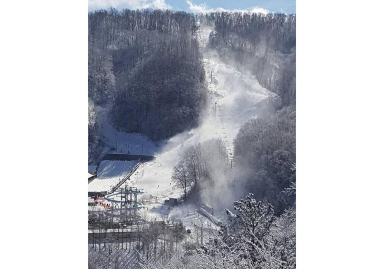 Wow Views!!-Mountain Escape-Outdoor Pool-Close To Downtown-Wifi-Cable-Private Balcony Gatlinburg Exteriér fotografie